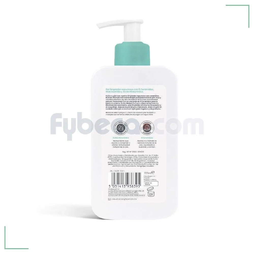 Ceramide Gel Limpiador Espumoso 236Ml