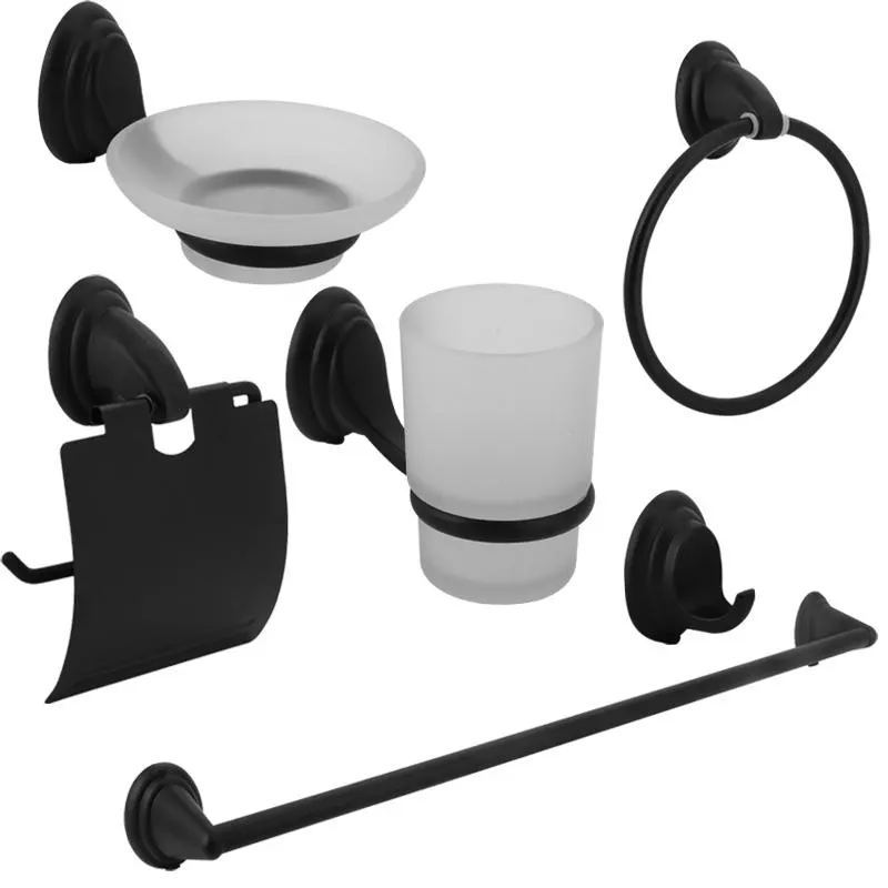 Estuche Onix Negro Mate 6 Piezas