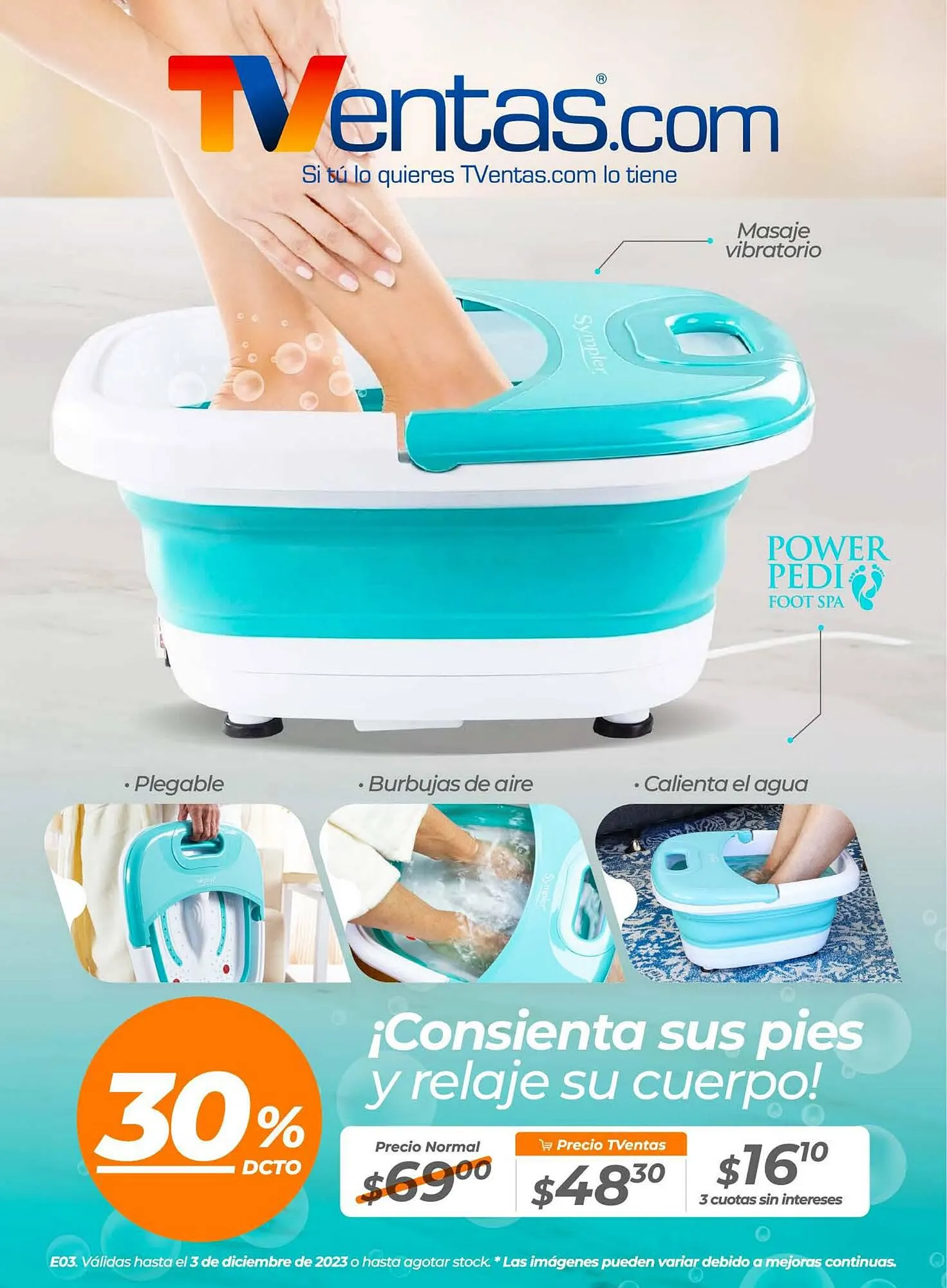 Catalogo de Catálogo TVentas 25 de noviembre al 3 de diciembre 2023 - Pag 1