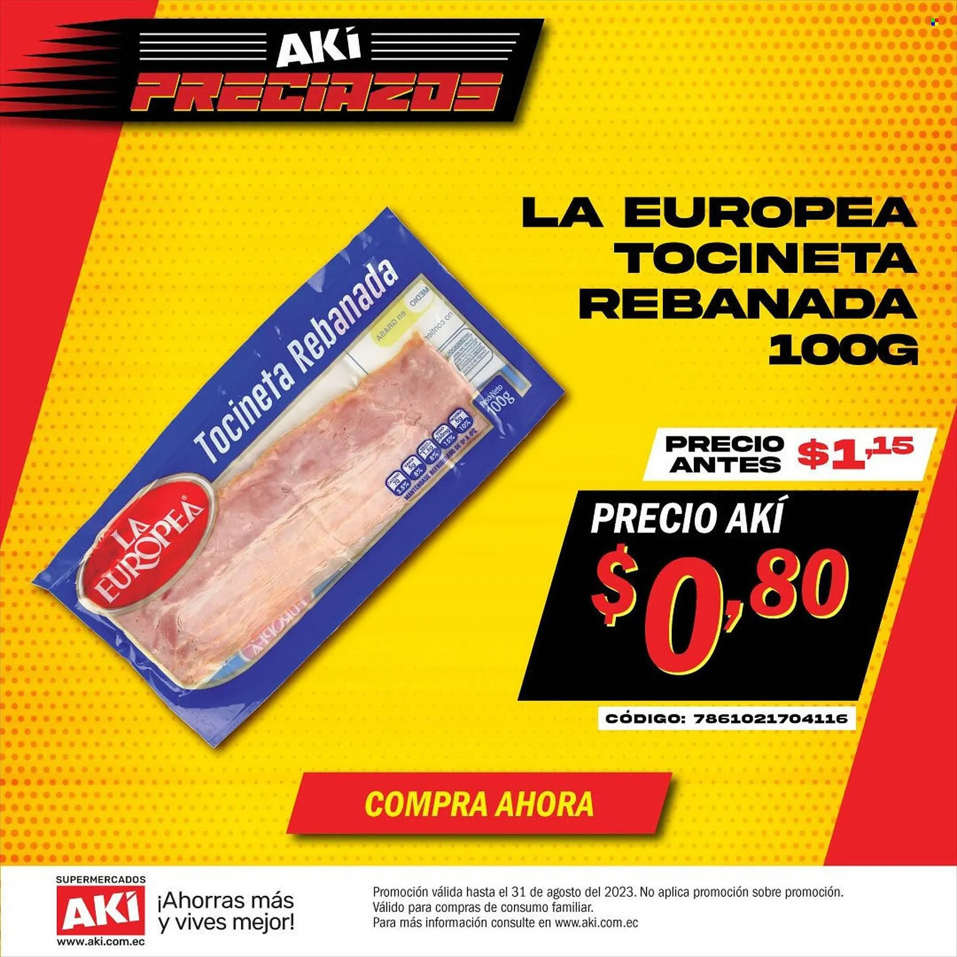 Catalogo de Catálogo Akí 18 de agosto al 31 de agosto 2023 - Pag 2