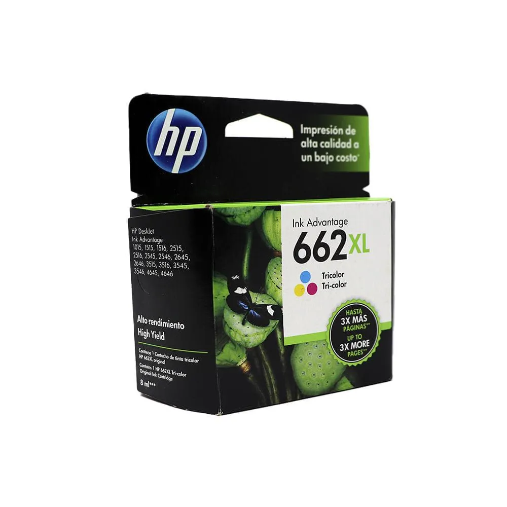 Cartucho - HP - 662XL Color
