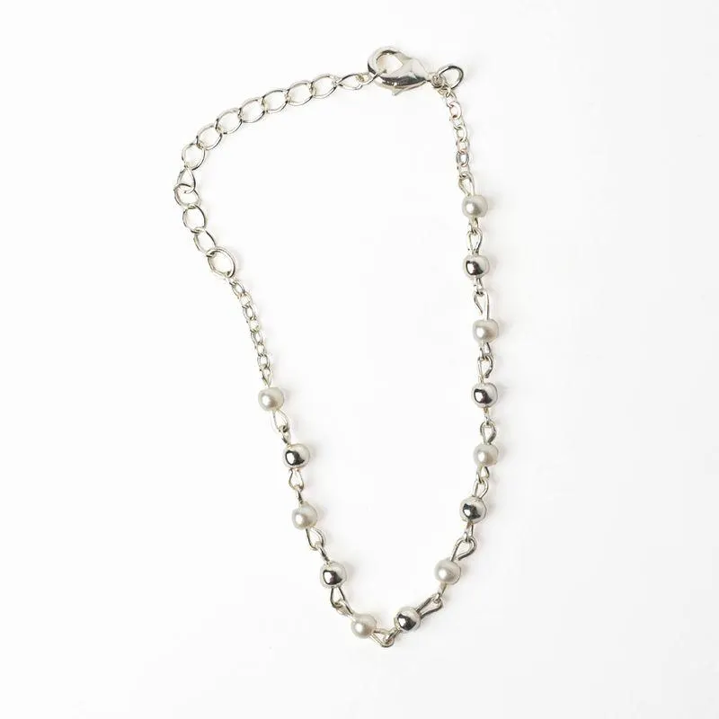 Set De Collar Y Aretes Bañados En Plata 01590