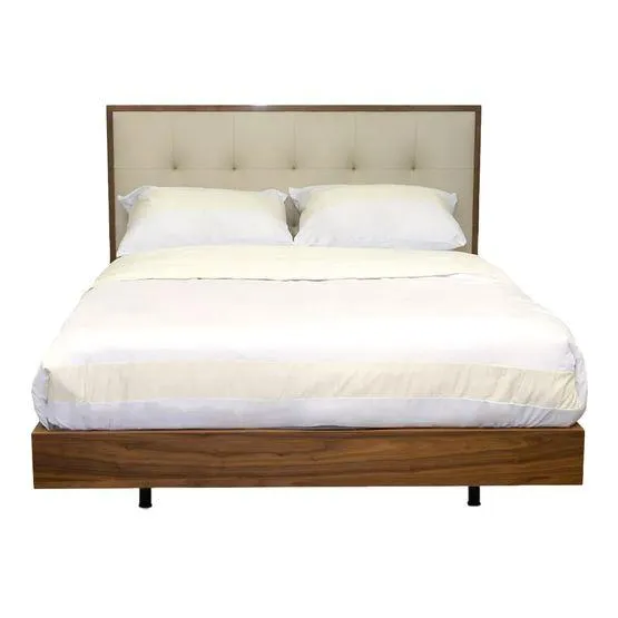 Cama Plano | King 3 Plazas Walnut