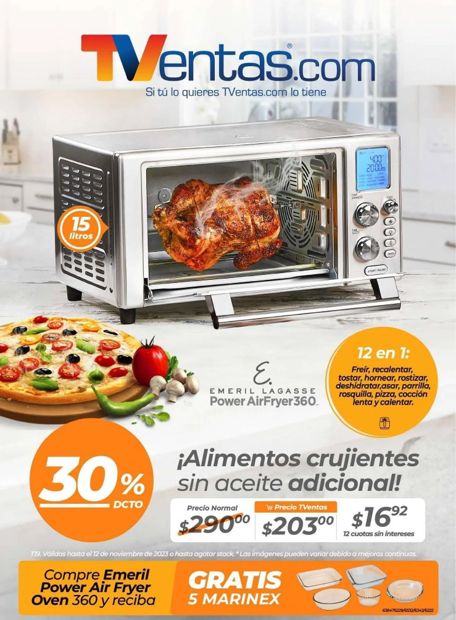 Catalogo de Catálogo TVentas 6 de noviembre al 12 de noviembre 2023 - Pag 1