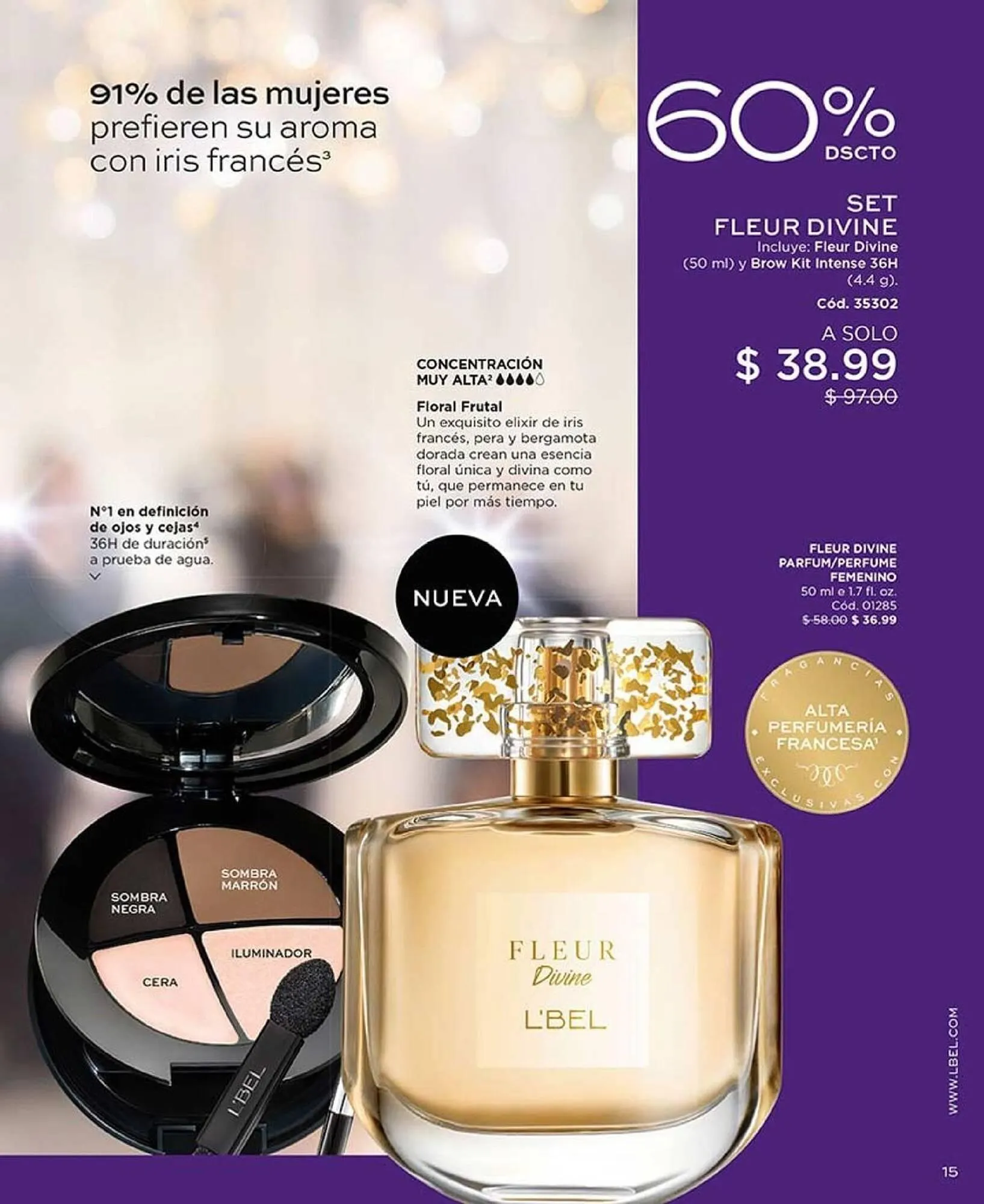 Catalogo de Catálogo L'bel 9 de octubre al 31 de diciembre 2025 - Pag 15