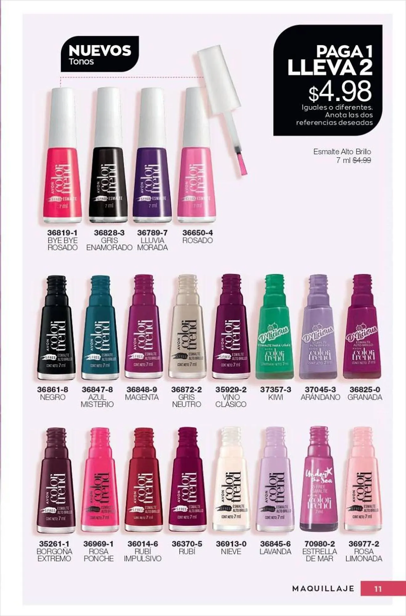 Catalogo de Catálogo AVON 31 de agosto al 2 de septiembre 2023 - Pag 11