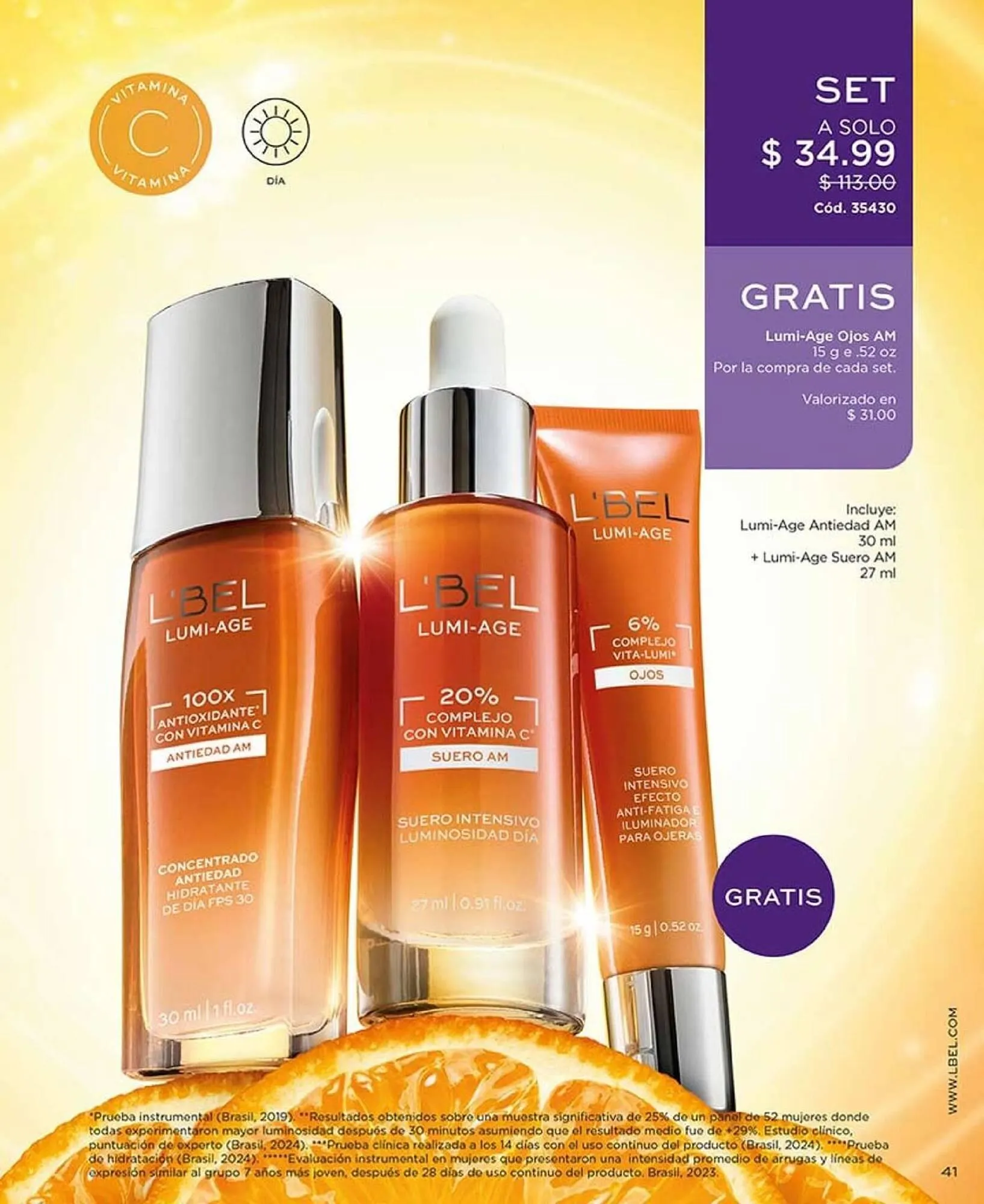 Catalogo de Catálogo L'bel 3 de enero al 28 de febrero 2025 - Pag 35