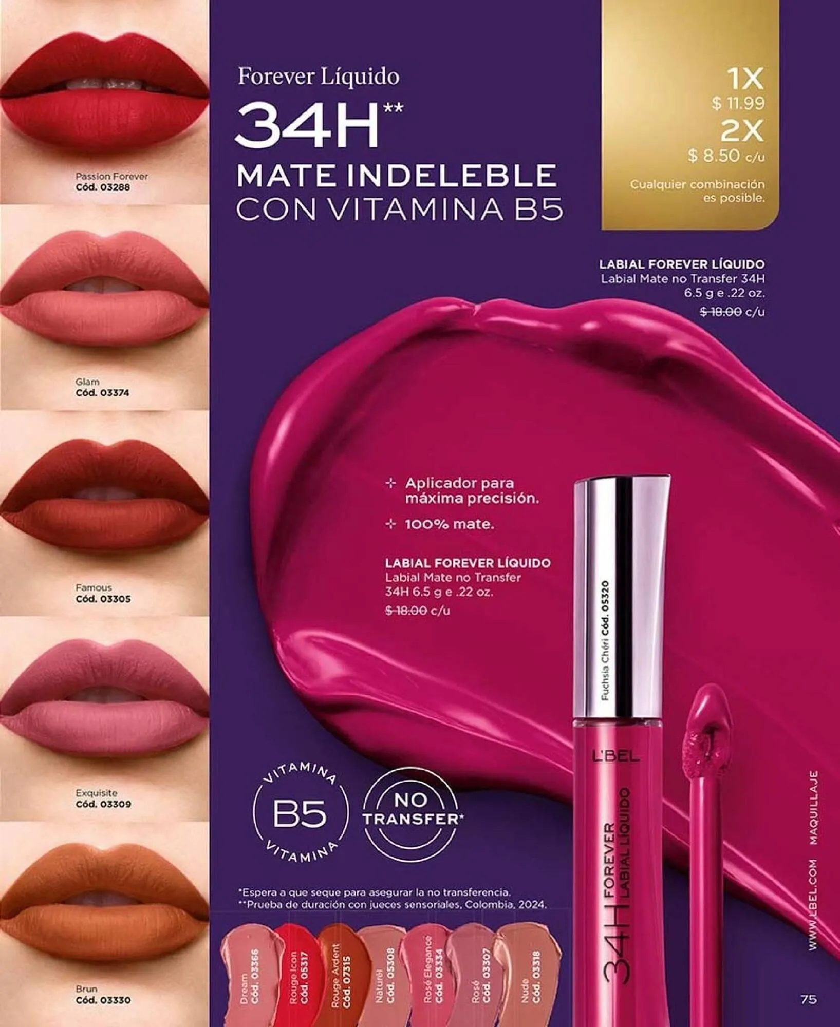 Catalogo de Catálogo L'bel 21 de enero al 28 de febrero 2025 - Pag 75