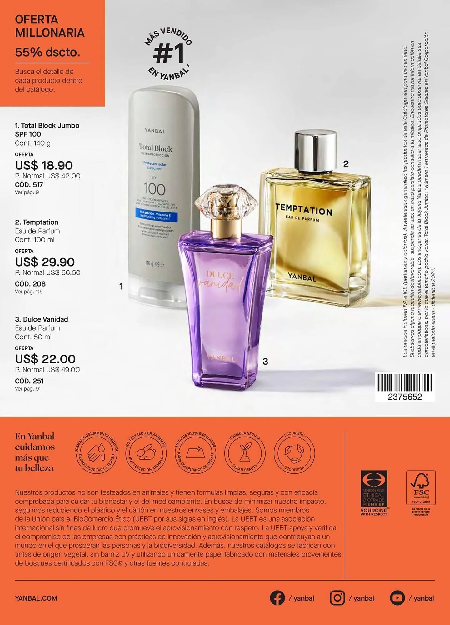 Catalogo de Catálogo Yanbal 3 de enero al 30 de enero 2026 - Pag 126