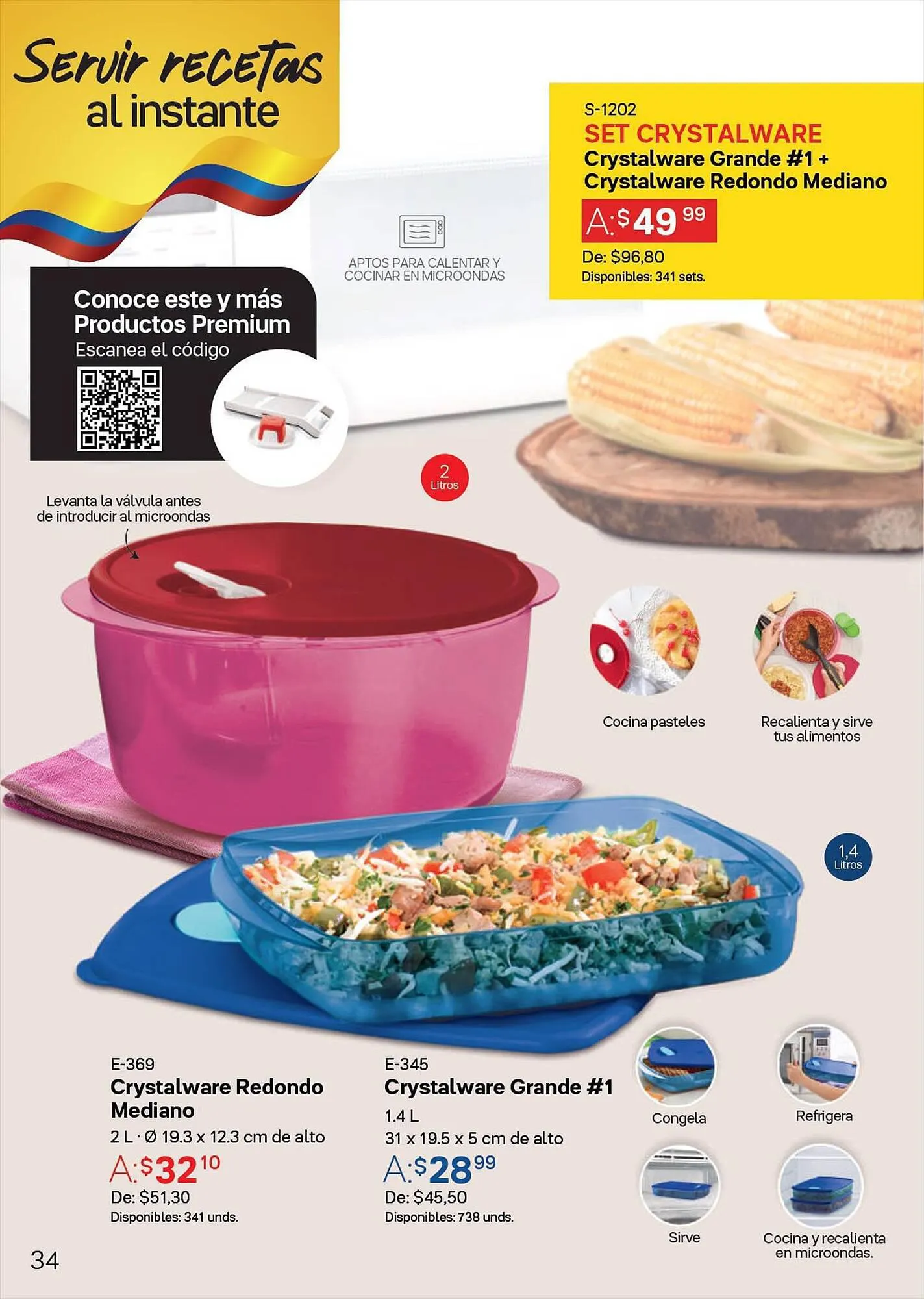 Catalogo de Catálogo Tupperware 10 de julio al 31 de julio 2023 - Pag 34