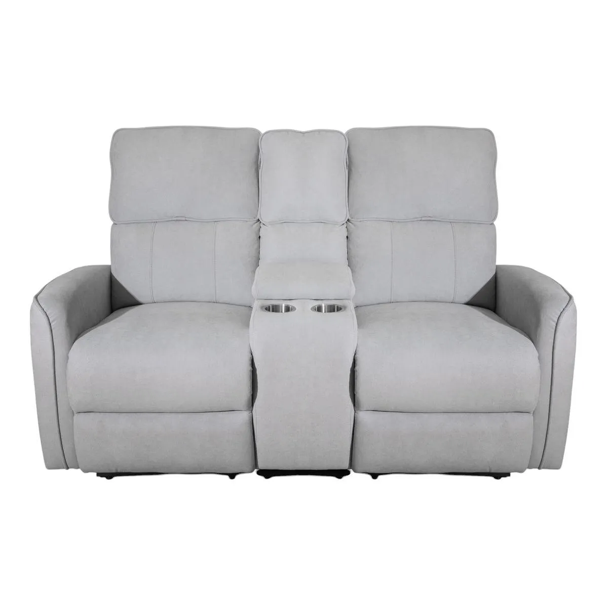 Reclinable 2P Allegra | Gris