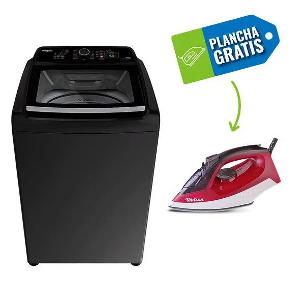 Lavadora Automática Whirpool WWG18BSHLA | 18 Kg - Gris