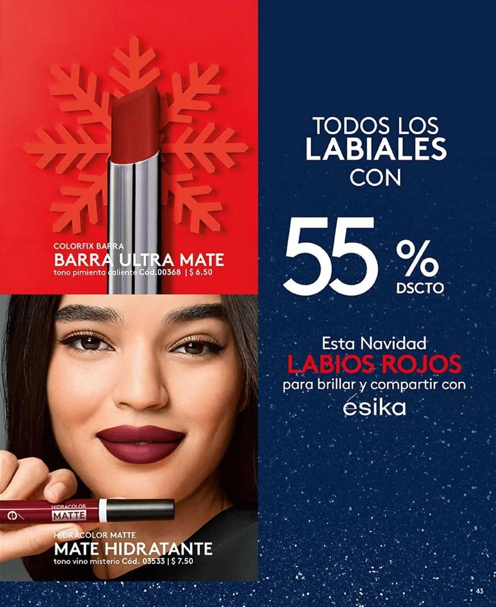 Catalogo de Catálogo Ésika 16 de octubre al 30 de octubre 2025 - Pag 43