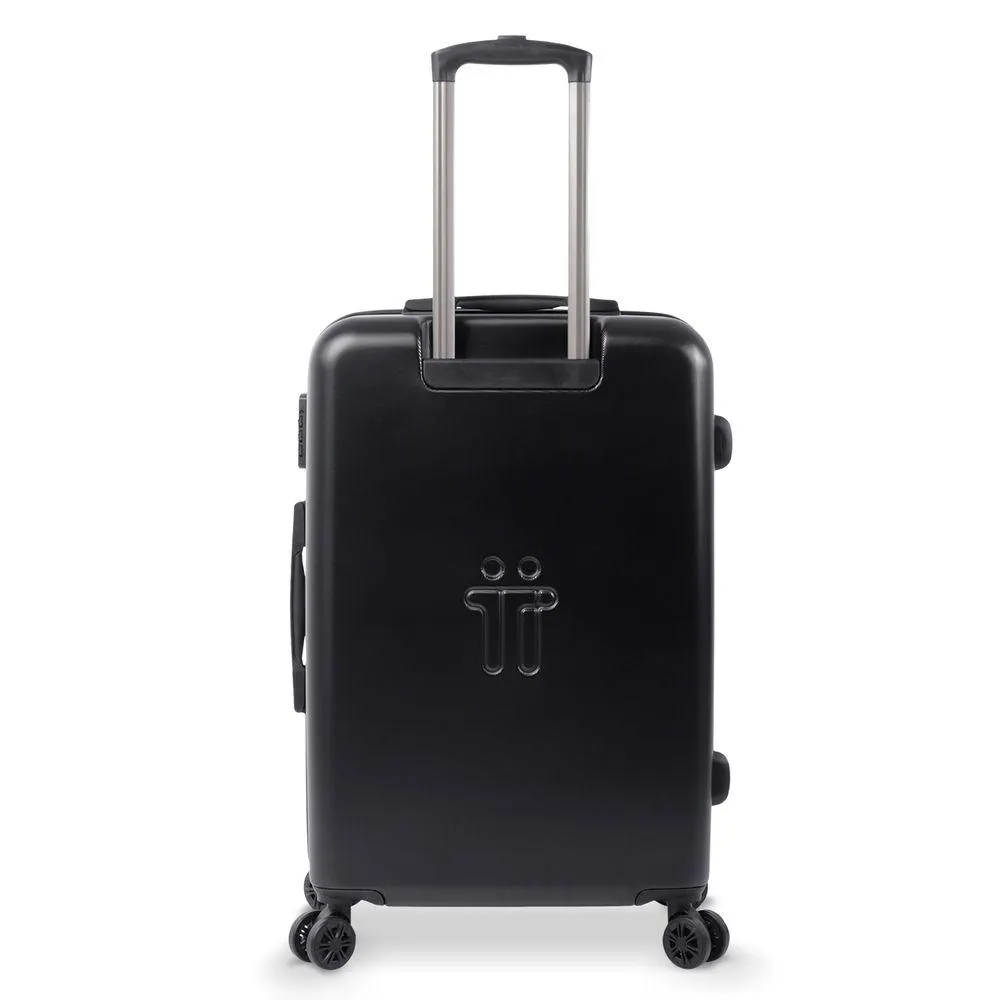 Maleta De Viaje 360° Bazy Plus Mediana - Negro