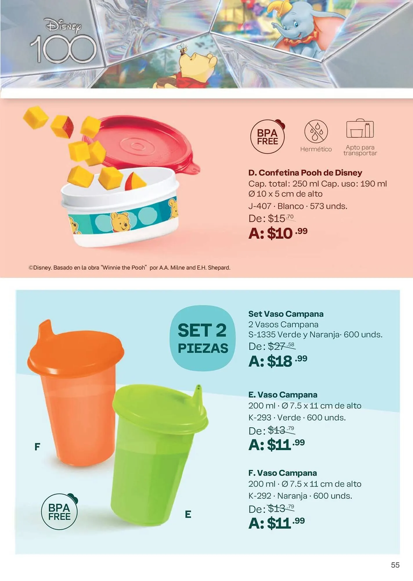 Catalogo de Catálogo Tupperware 30 de enero al 23 de febrero 2024 - Pag 55