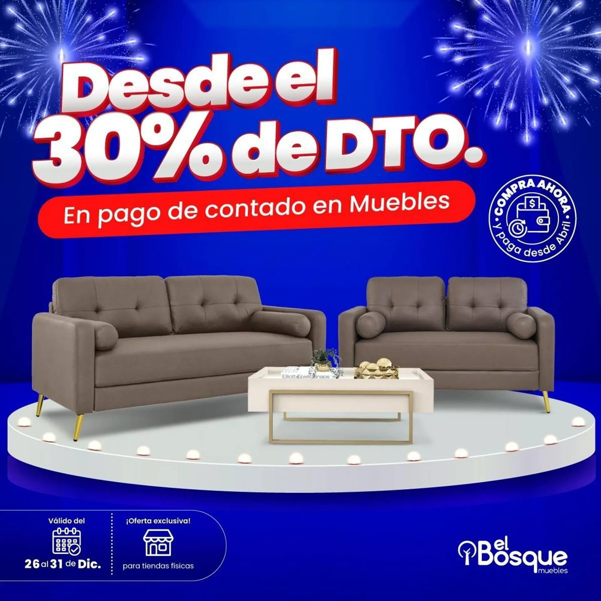 Catalogo de Catálogo Muebles el Bosque 30 de diciembre al 31 de enero 2025 - Pag 2
