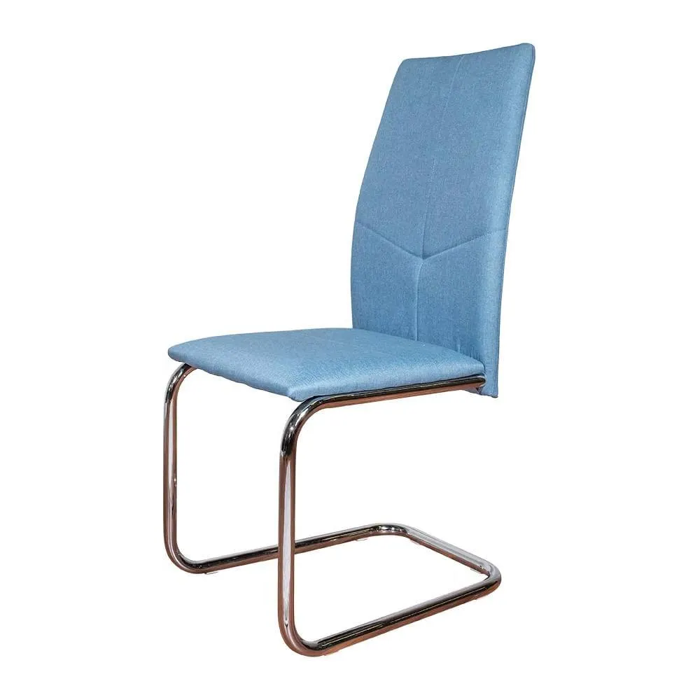 Silla de Comedor Wang | Azul Claro