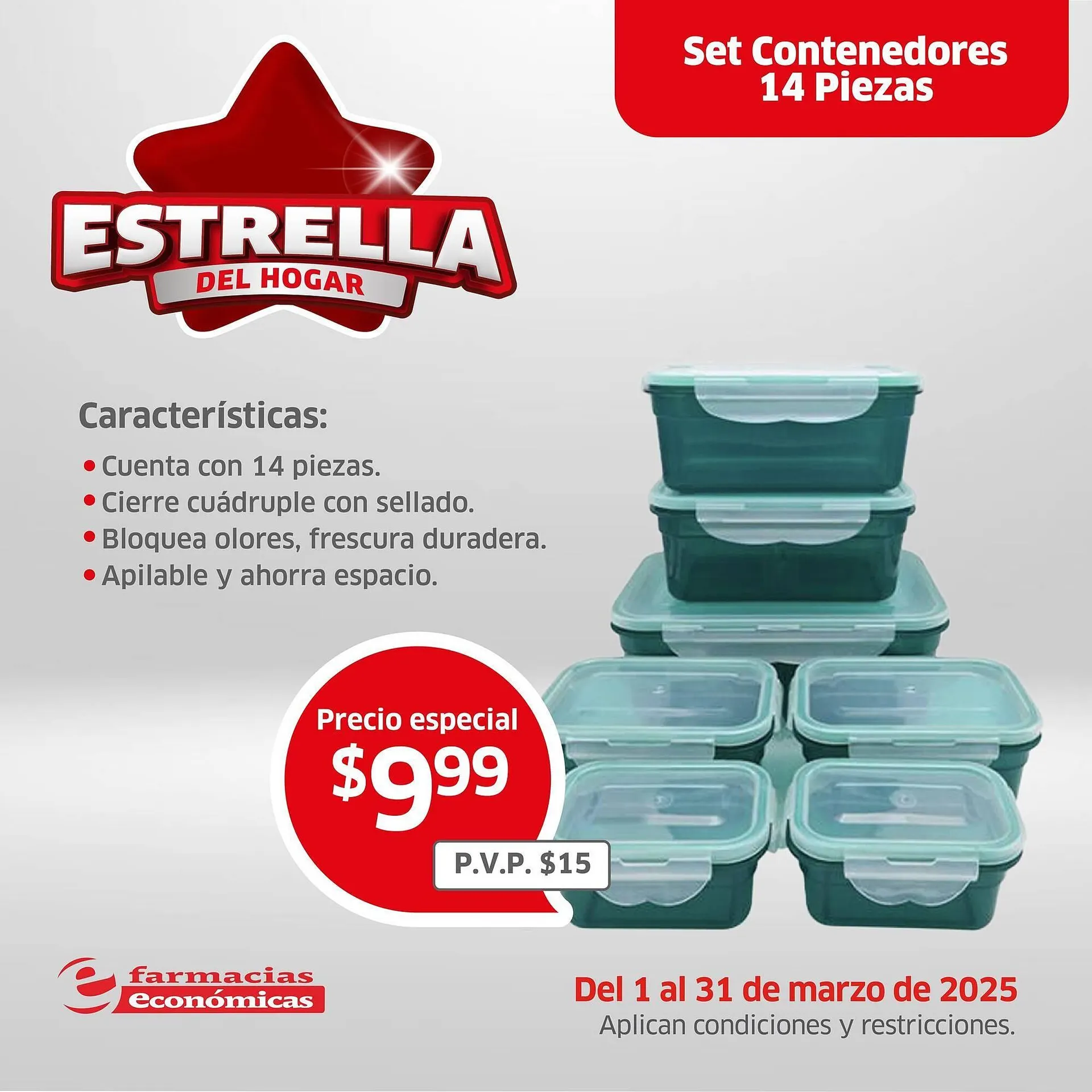 Catalogo de Catálogo Farmacias Económicas 6 de marzo al 31 de marzo 2025 - Pag 3