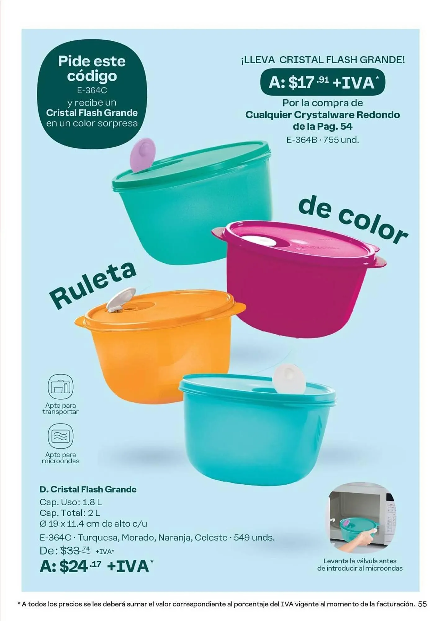 Catalogo de Catálogo Tupperware 27 de marzo al 19 de abril 2024 - Pag 50