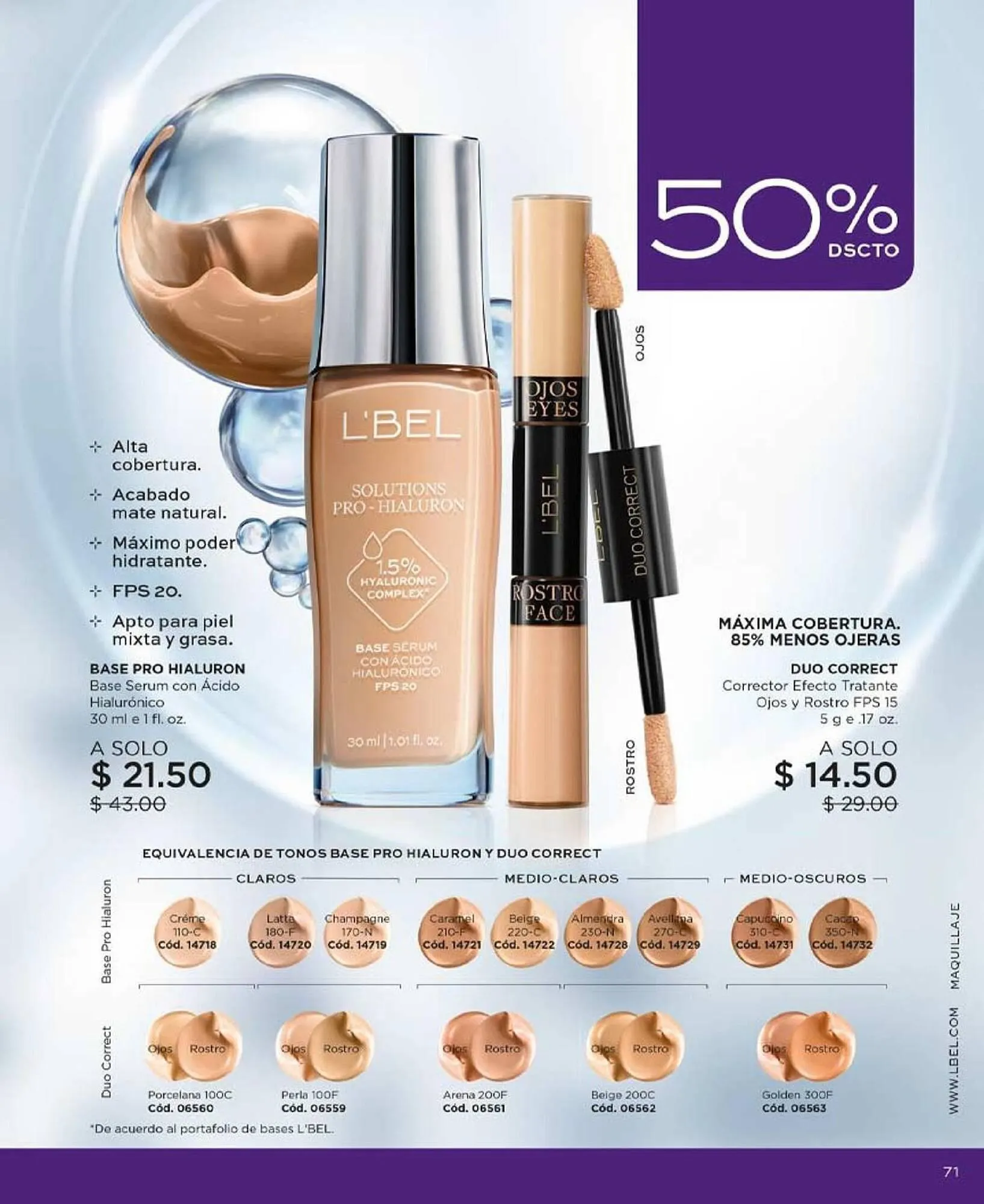 Catalogo de Catálogo L'bel 26 de febrero al 15 de abril 2024 - Pag 68