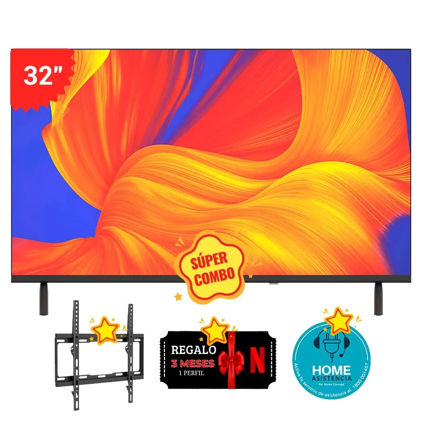 32" SMART LED HD (IN-LED-32HD-GTV-MO)