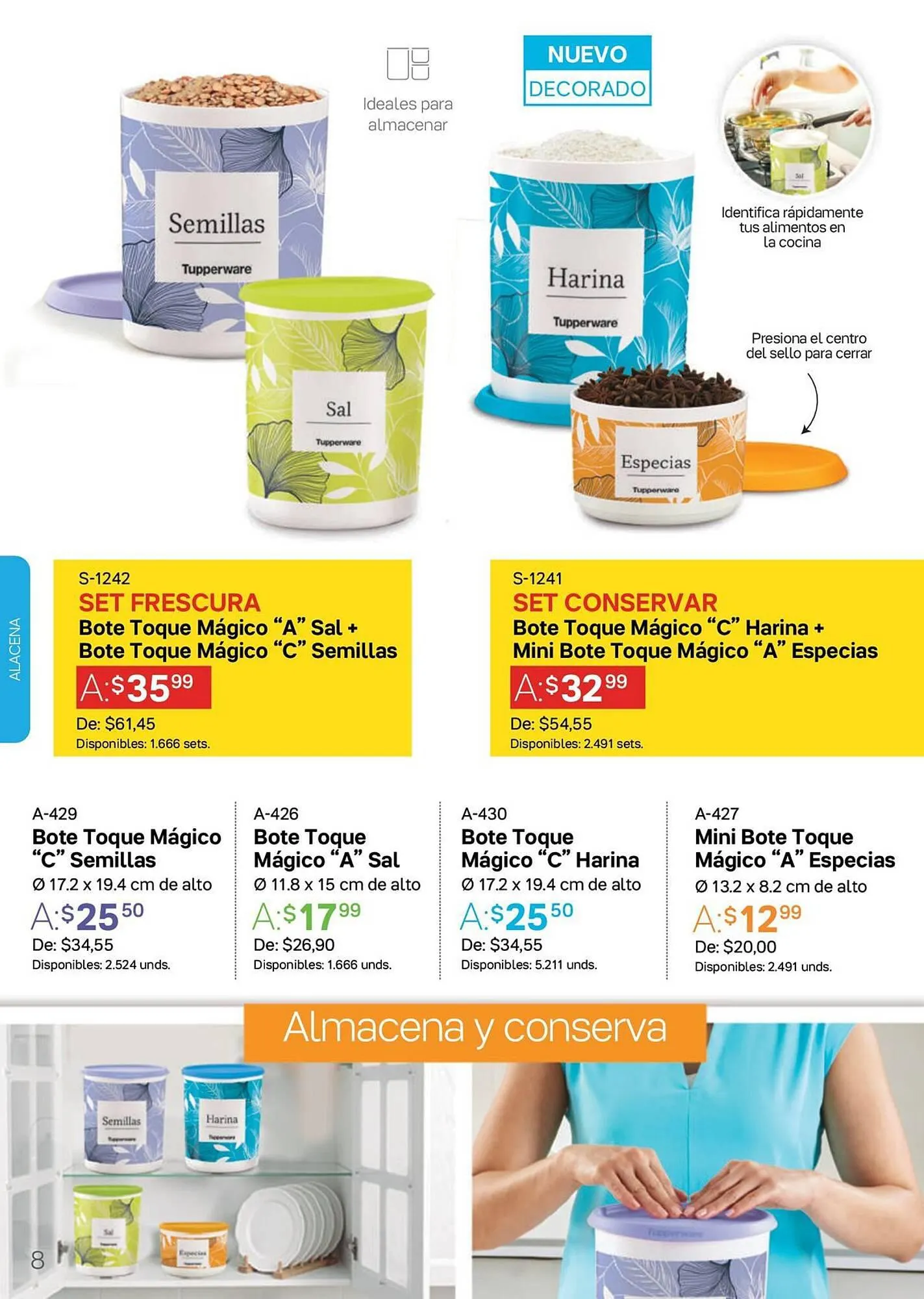 Catalogo de Catálogo Tupperware 6 de octubre al 31 de diciembre 2023 - Pag 8