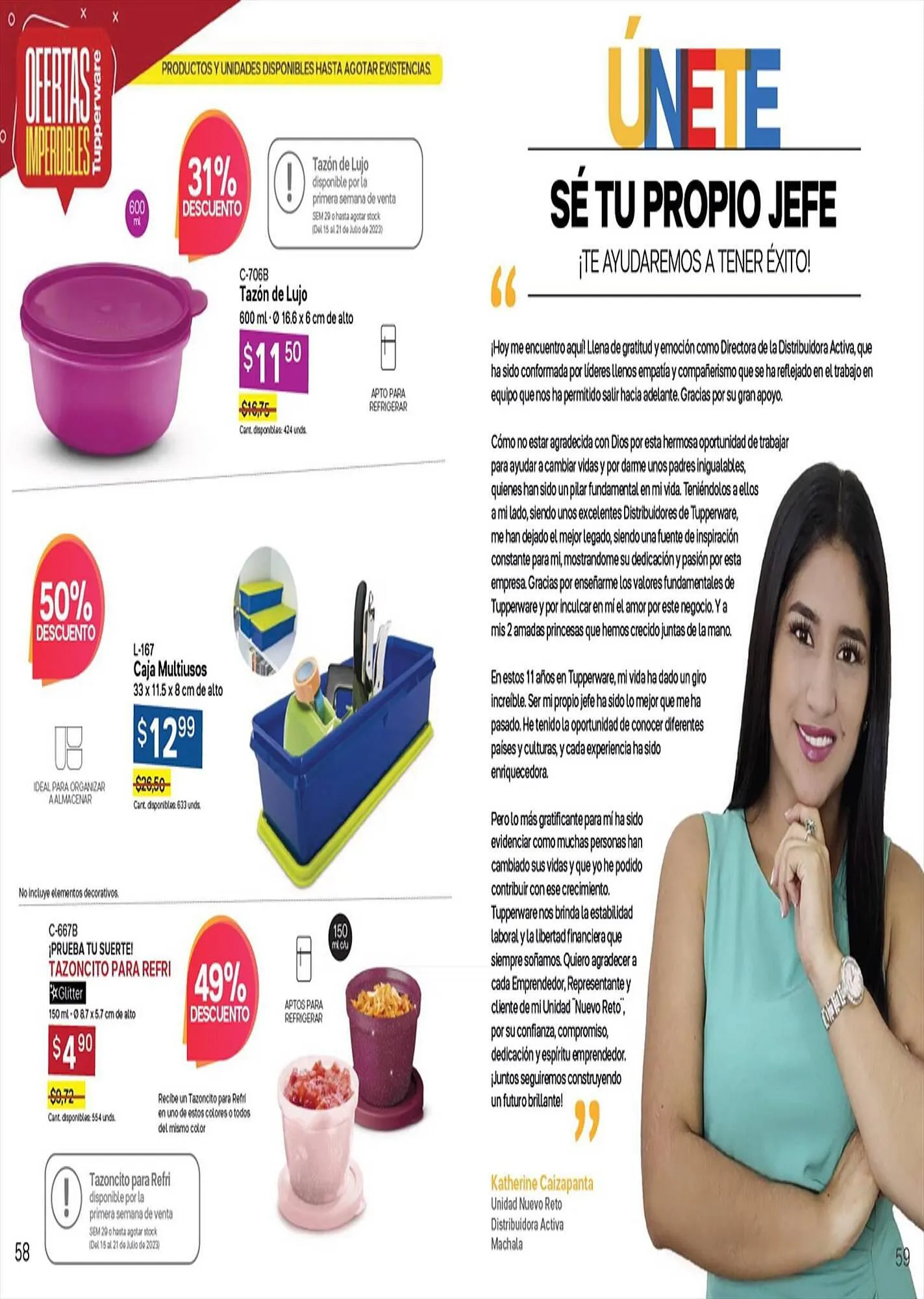 Catalogo de Catálogo Tupperware 10 de julio al 31 de julio 2023 - Pag 57