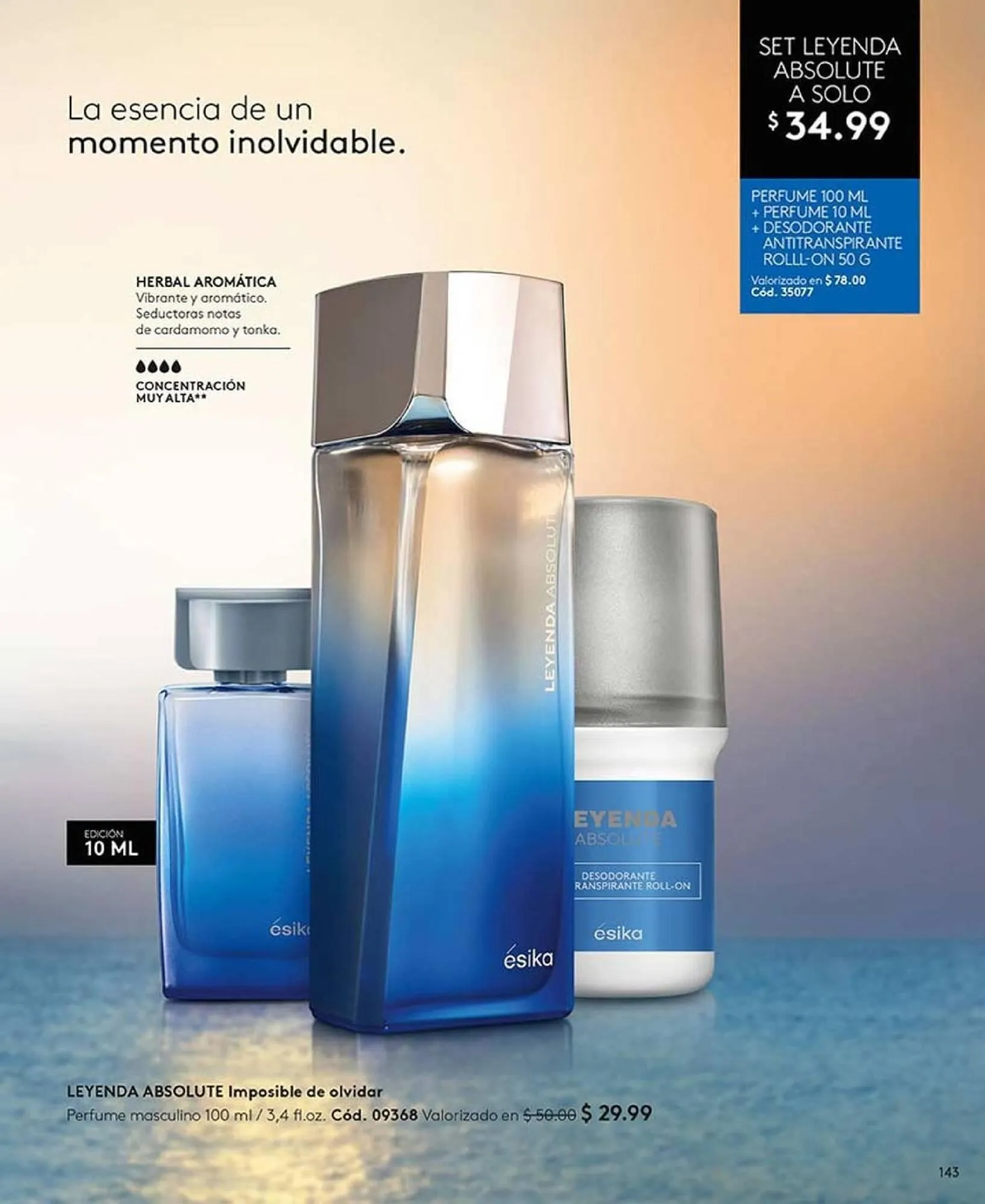 Catalogo de Catálogo Ésika 4 de marzo al 31 de marzo 2025 - Pag 143