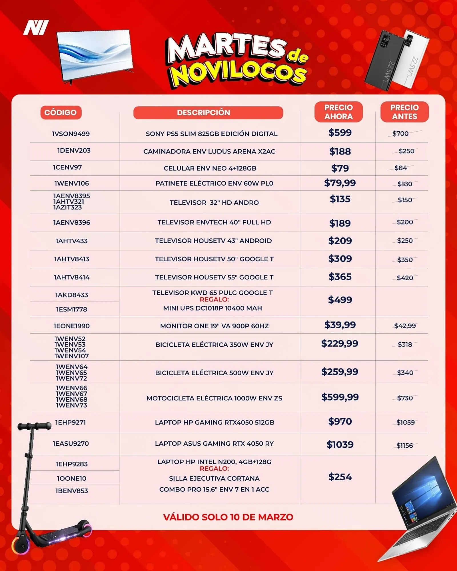 Catalogo de Catálogo Novicompu 10 de marzo al 16 de marzo 2026 - Pag 1