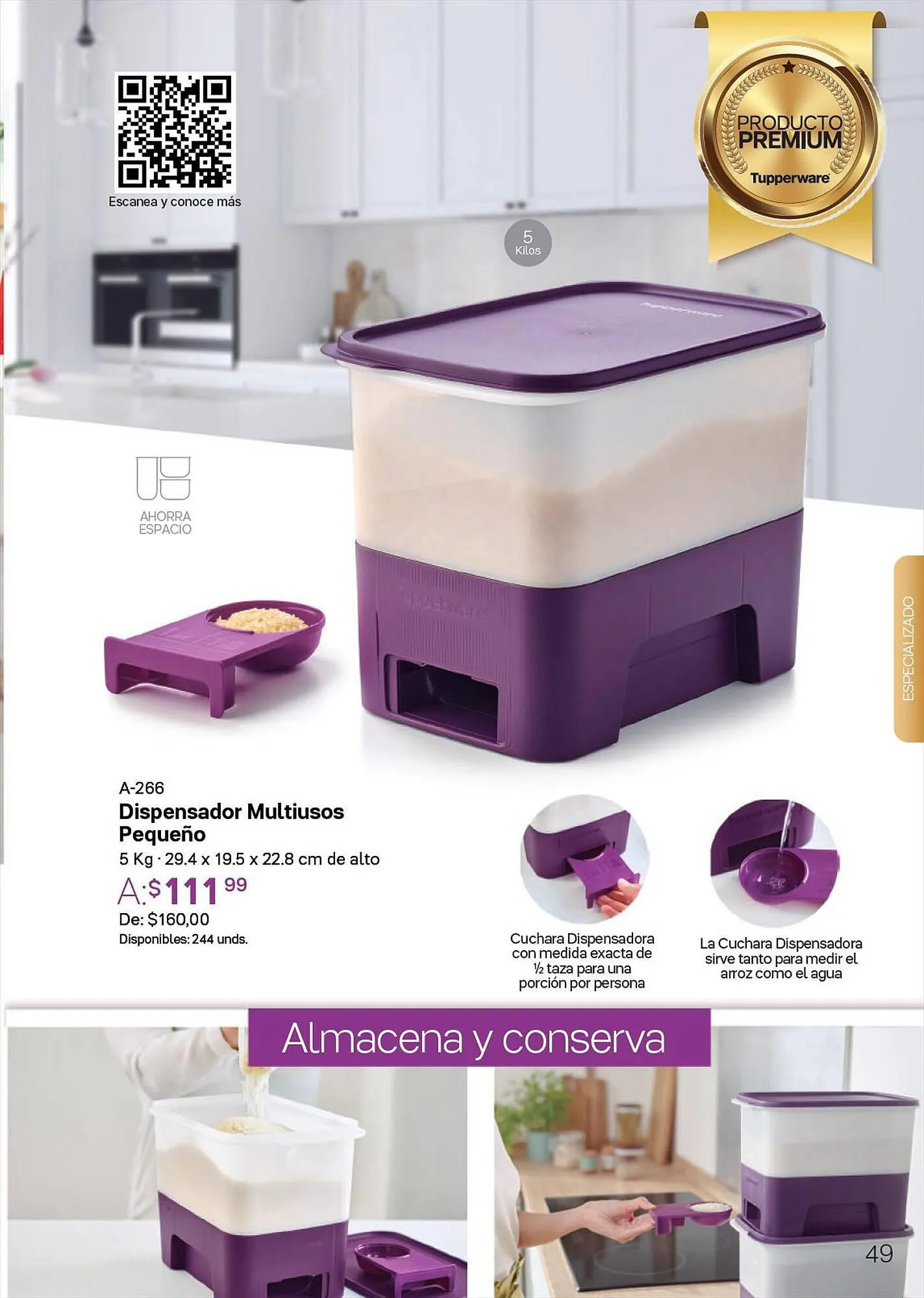 Catalogo de Catálogo Tupperware 28 de septiembre al 11 de octubre 2023 - Pag 49