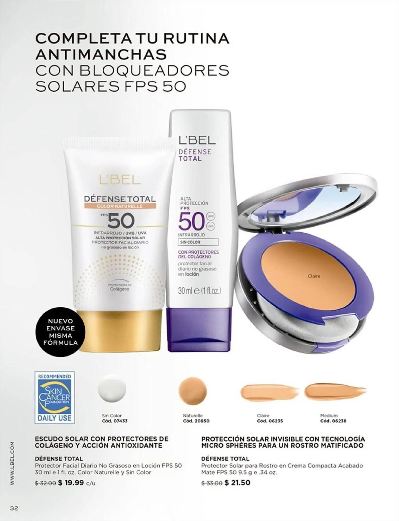 Catalogo de Catálogo L'bel 13 de septiembre al 3 de octubre 2023 - Pag 32