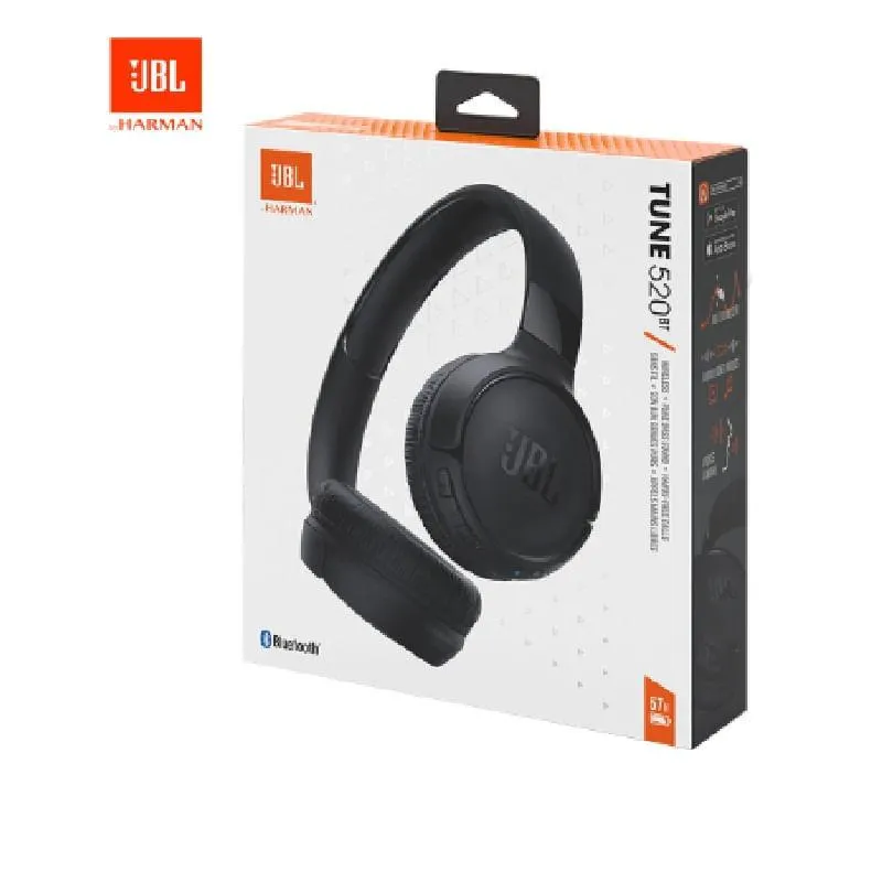 Audífono Tipo Diadema Con Microfono T520 bt Negro