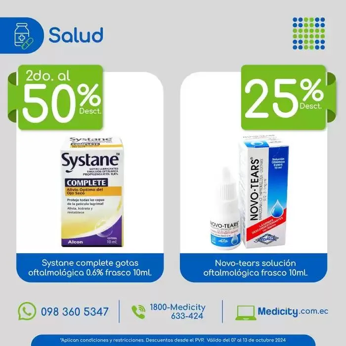 Catalogo de Salud visual ,ofertas semanales  9 de octubre al 13 de octubre 2024 - Pag 4