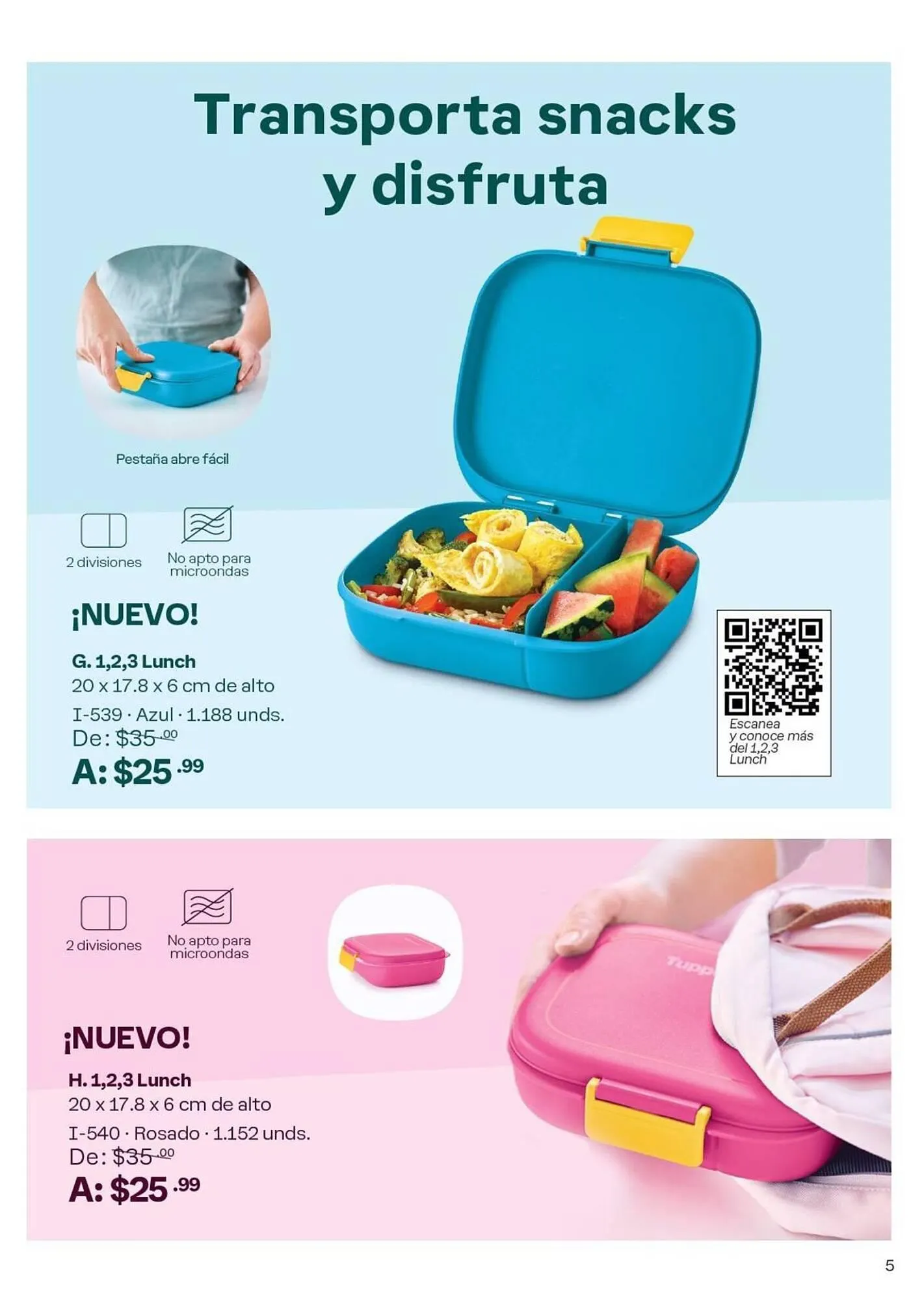 Catalogo de Catálogo Tupperware 24 de febrero al 22 de marzo 2024 - Pag 45