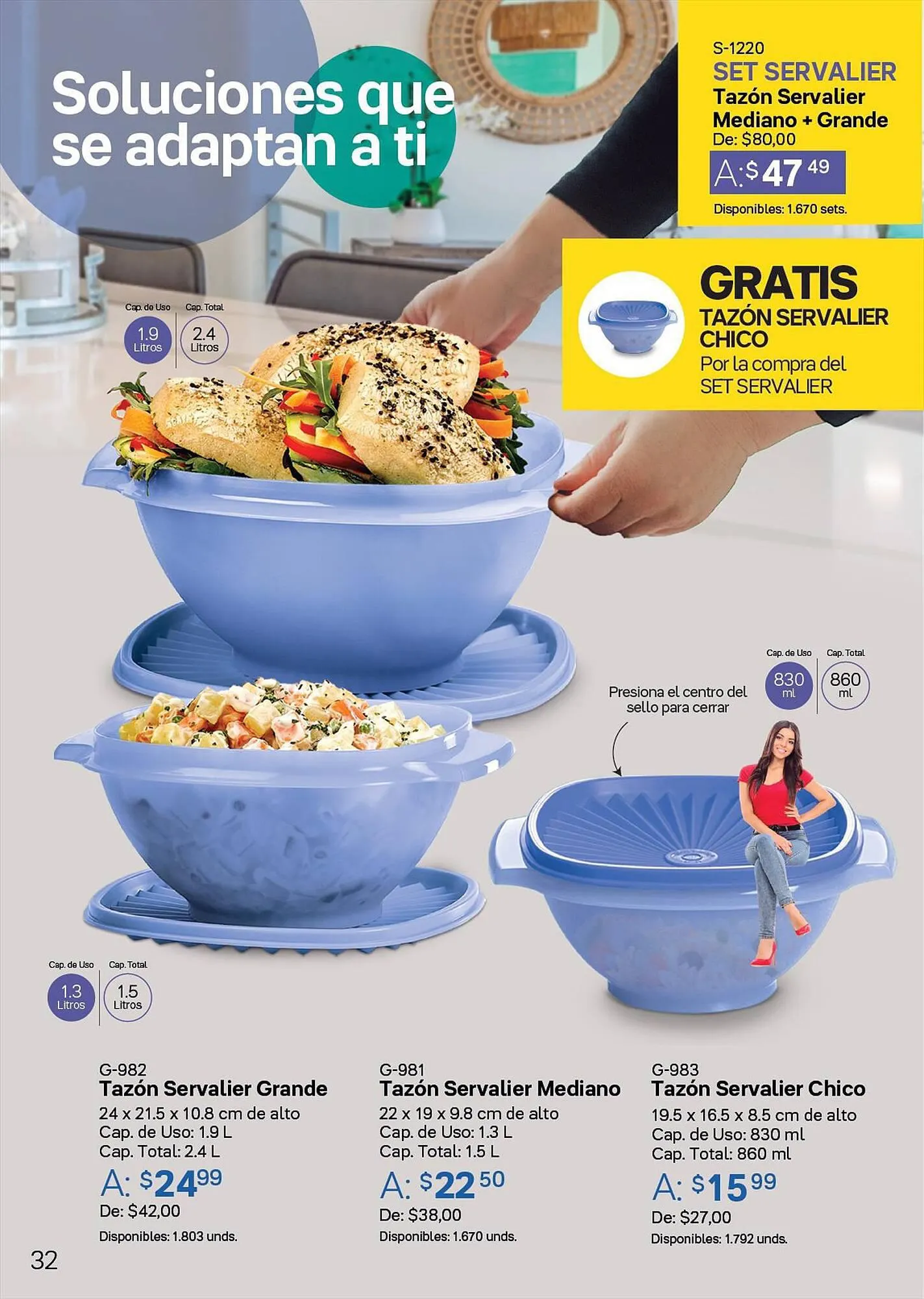 Catalogo de Catálogo Tupperware 7 de agosto al 25 de agosto 2023 - Pag 32