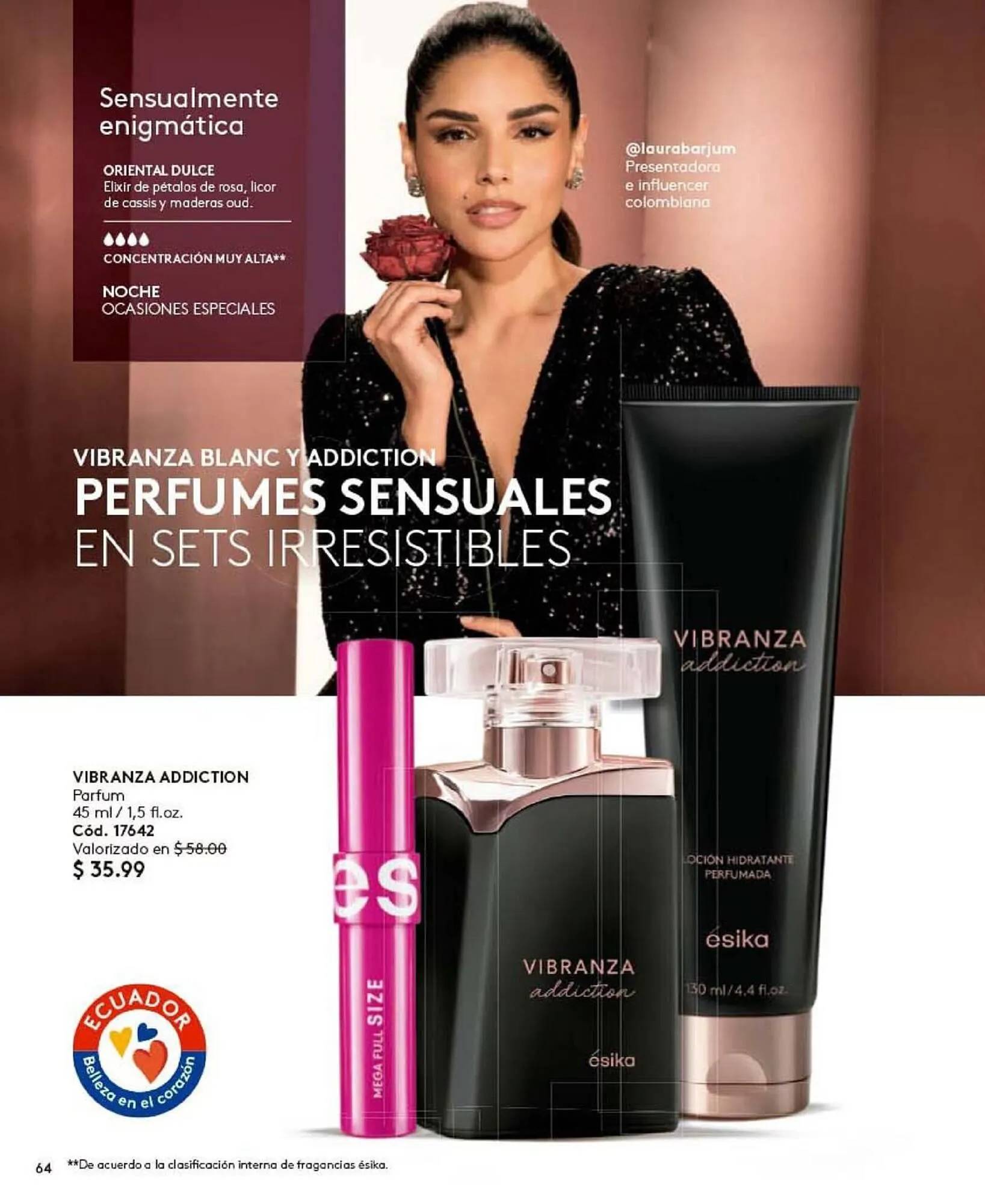 Catalogo de Catálogo Ésika 12 de diciembre al 12 de diciembre 2025 - Pag 64