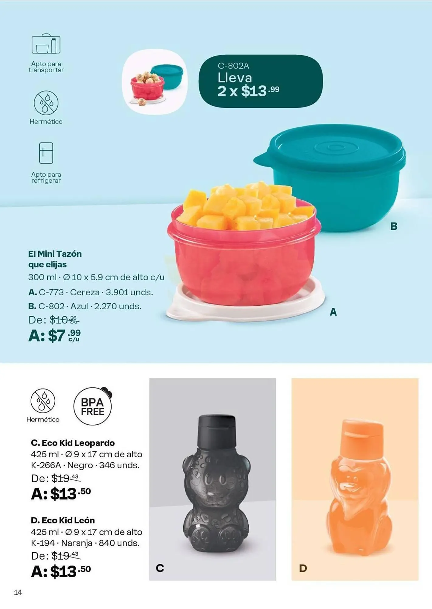 Catalogo de Catálogo Tupperware 24 de febrero al 22 de marzo 2024 - Pag 5