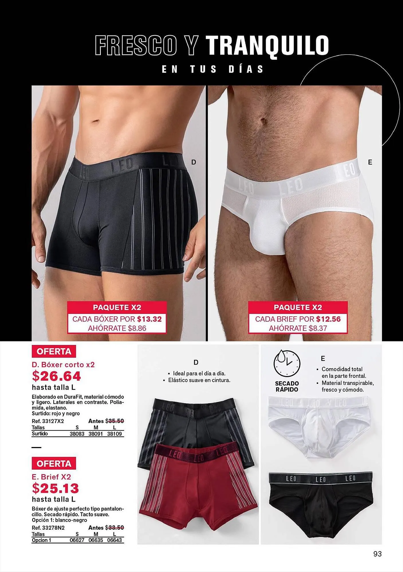 Catalogo de Catálogo Leonisa 6 de agosto al 20 de agosto 2023 - Pag 93