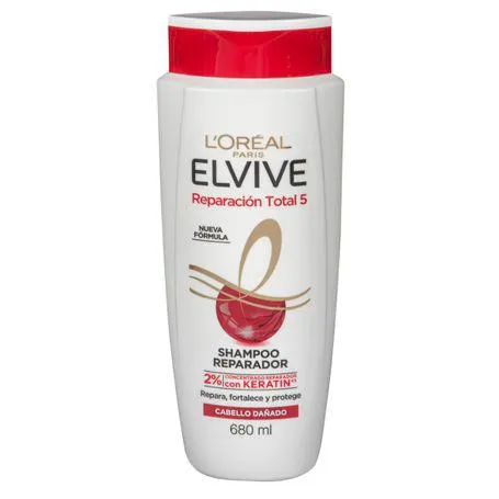 Shampoo L'Oréal Elvive Reparación Total 5 680ml