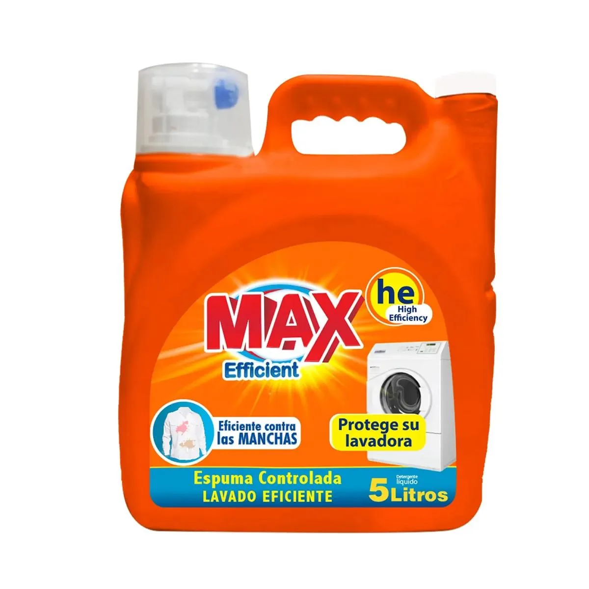 Detergente Líquido Max Efficient 5L
