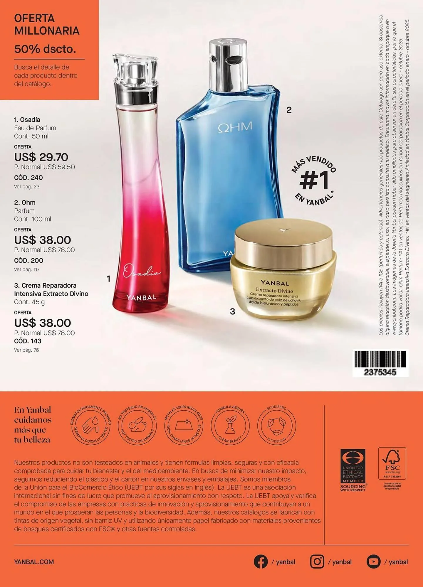 Catalogo de Catálogo Yanbal 28 de febrero al 27 de marzo 2026 - Pag 130