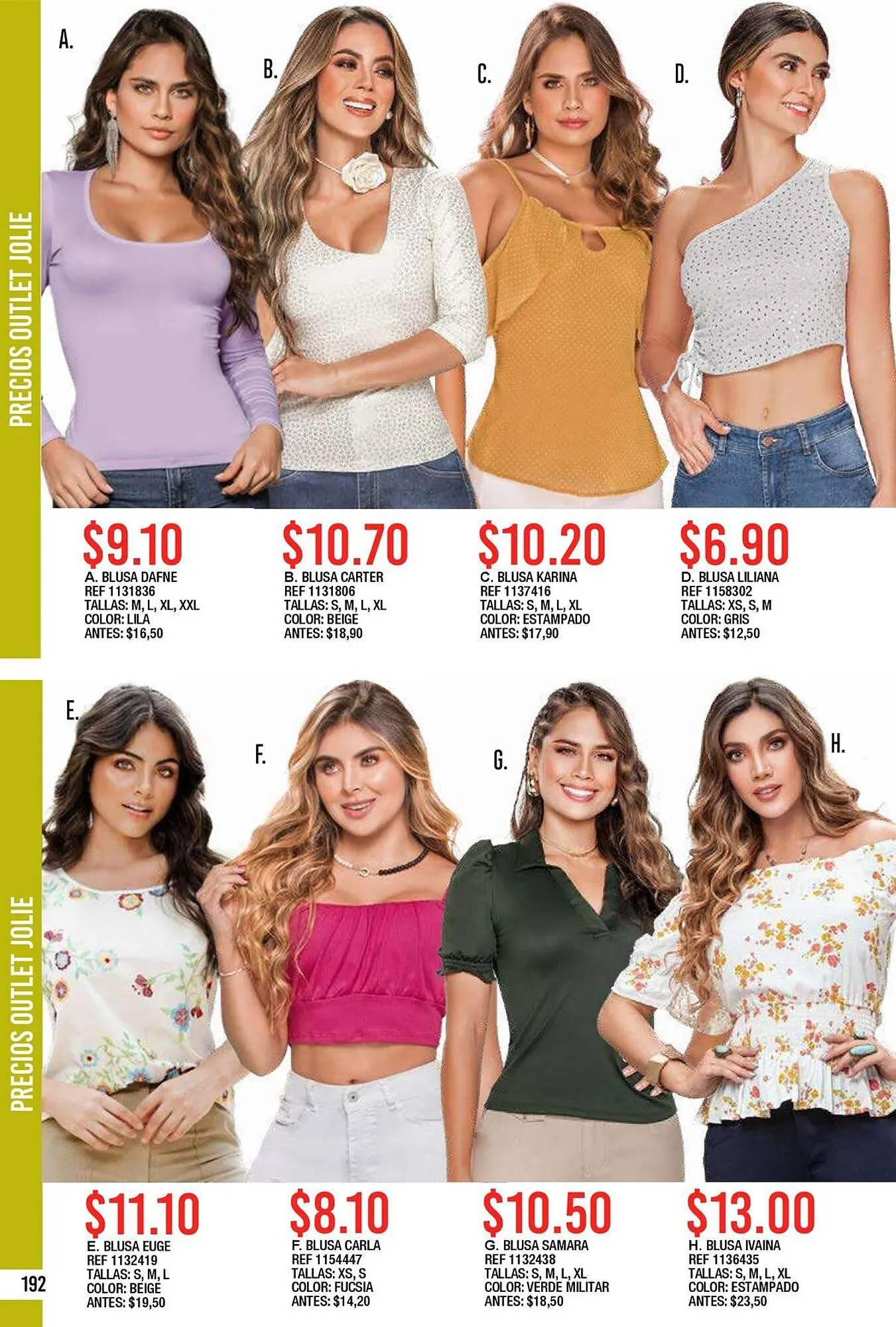 Catalogo de Catálogo Jolie 15 de abril al 2 de mayo 2024 - Pag 192