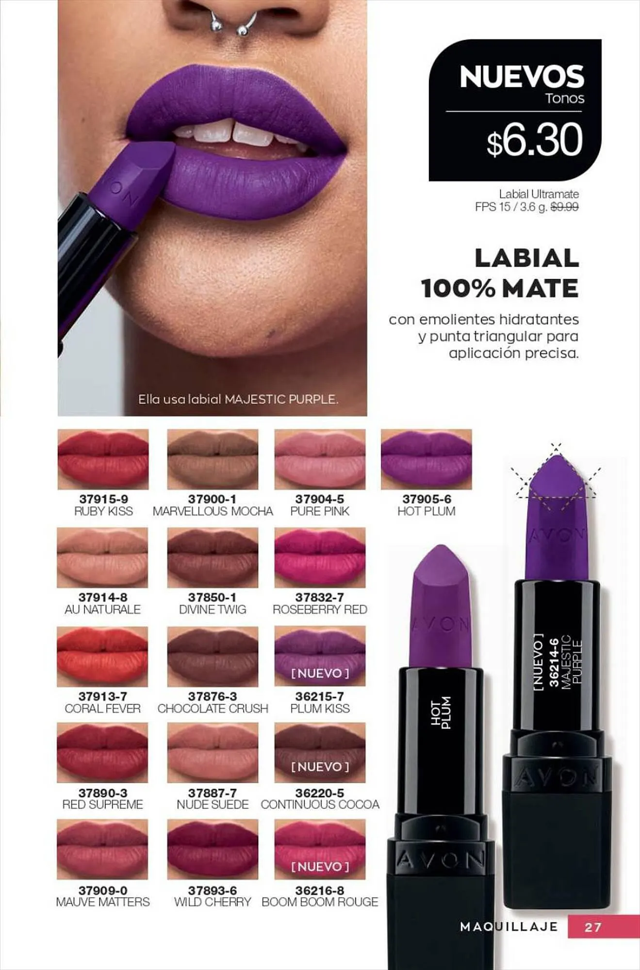 Catalogo de Catálogo AVON 31 de agosto al 30 de septiembre 2023 - Pag 27