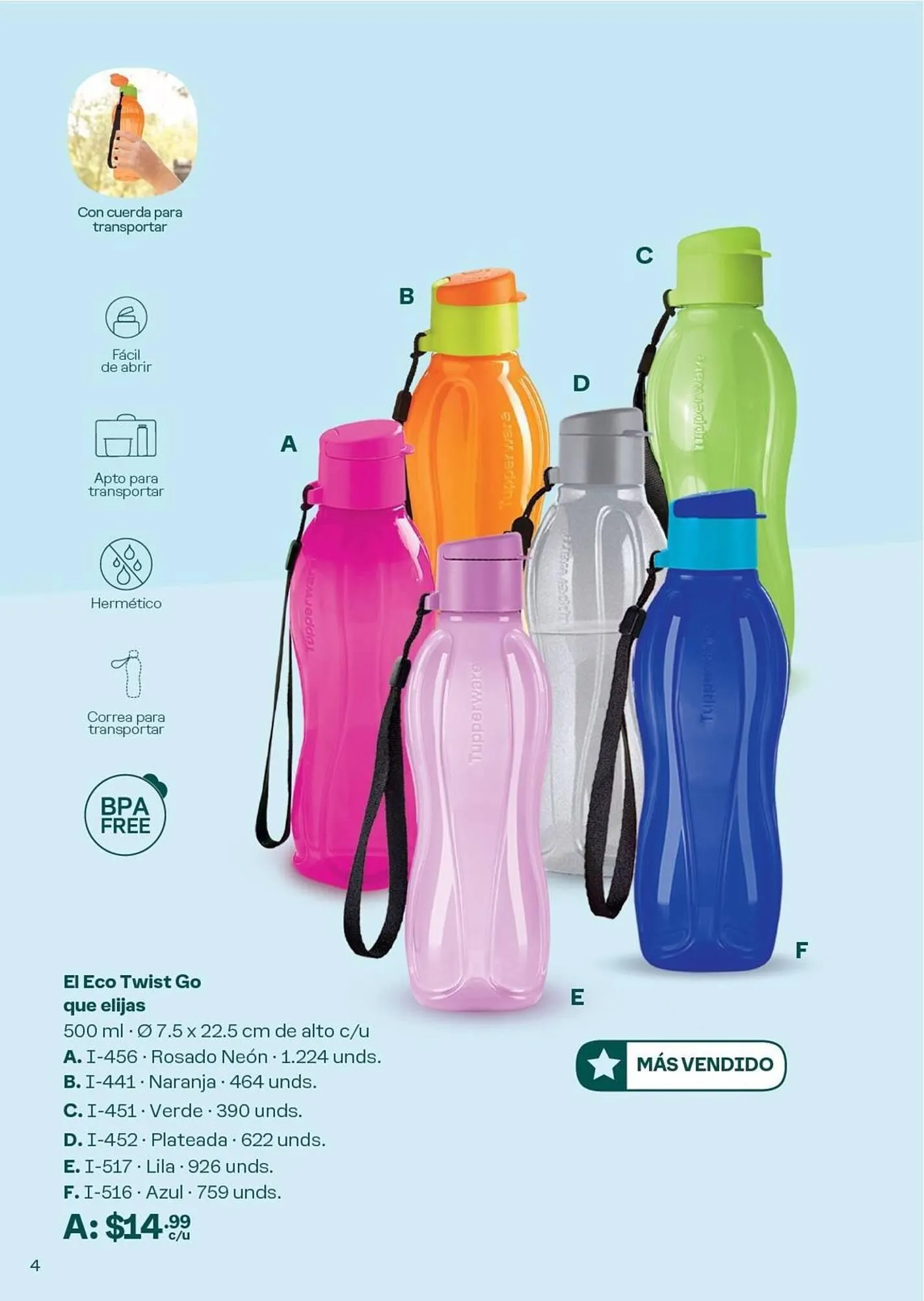 Catalogo de Catálogo Tupperware 24 de febrero al 22 de marzo 2024 - Pag 34