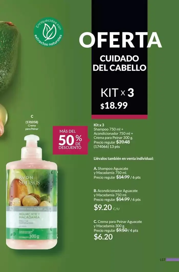 Catalogo de Refrescante Hidración y Beneficios C/15  25 de septiembre al 17 de octubre 2024 - Pag 157
