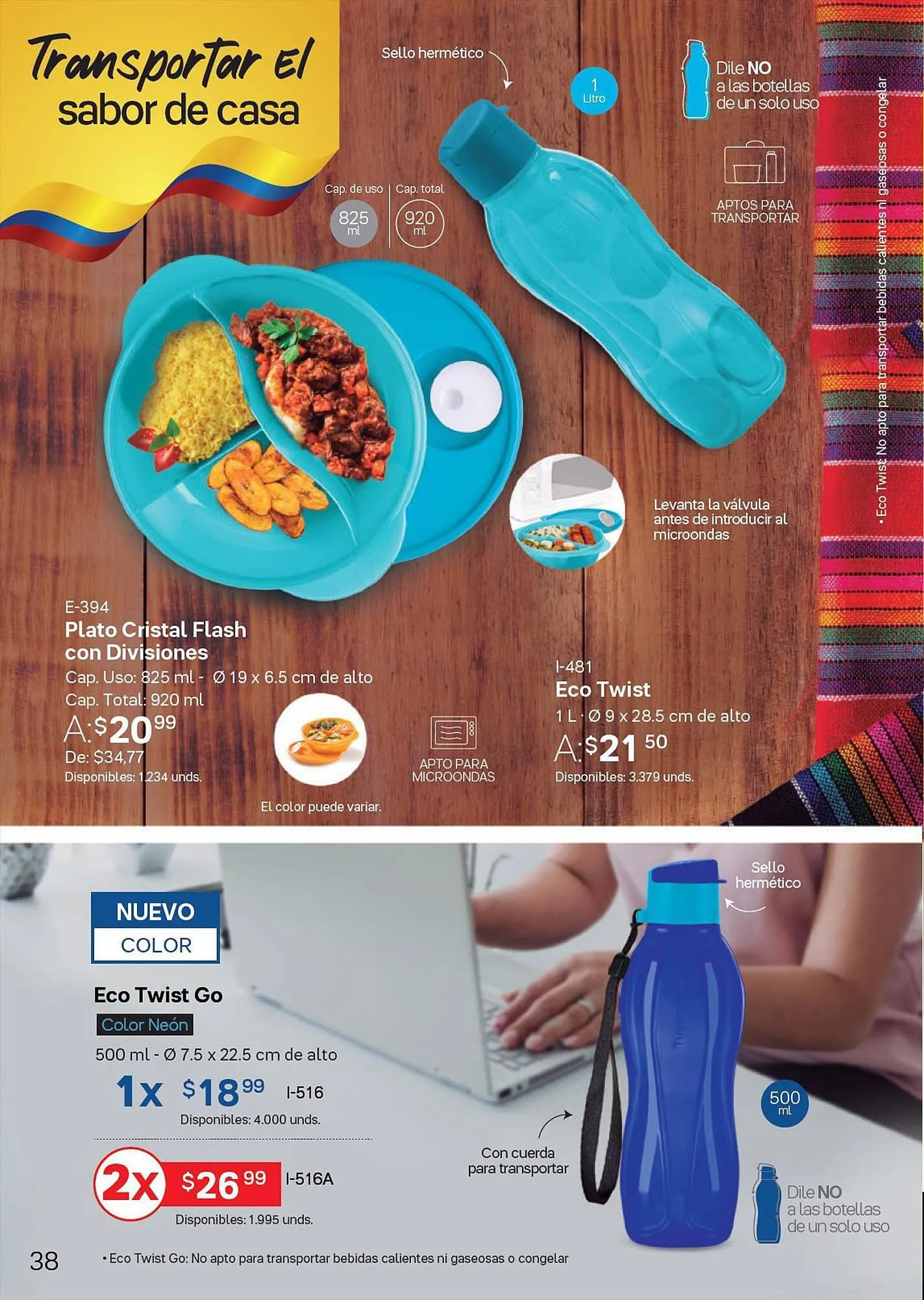 Catalogo de Catálogo Tupperware 10 de julio al 31 de julio 2023 - Pag 38