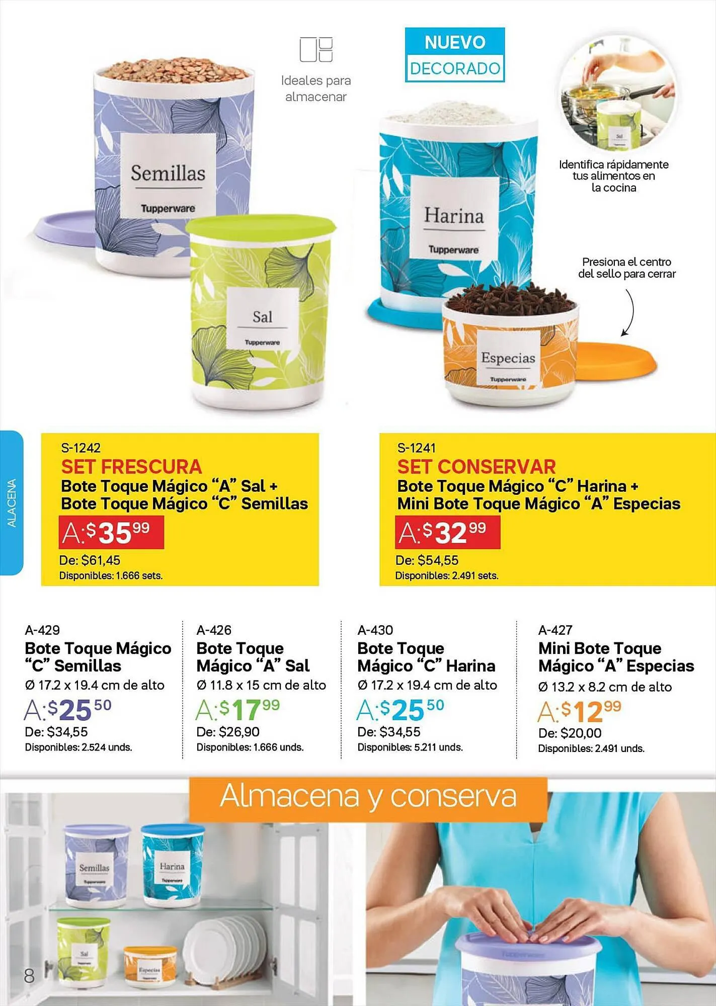 Catalogo de Catálogo Tupperware 28 de septiembre al 11 de octubre 2023 - Pag 8