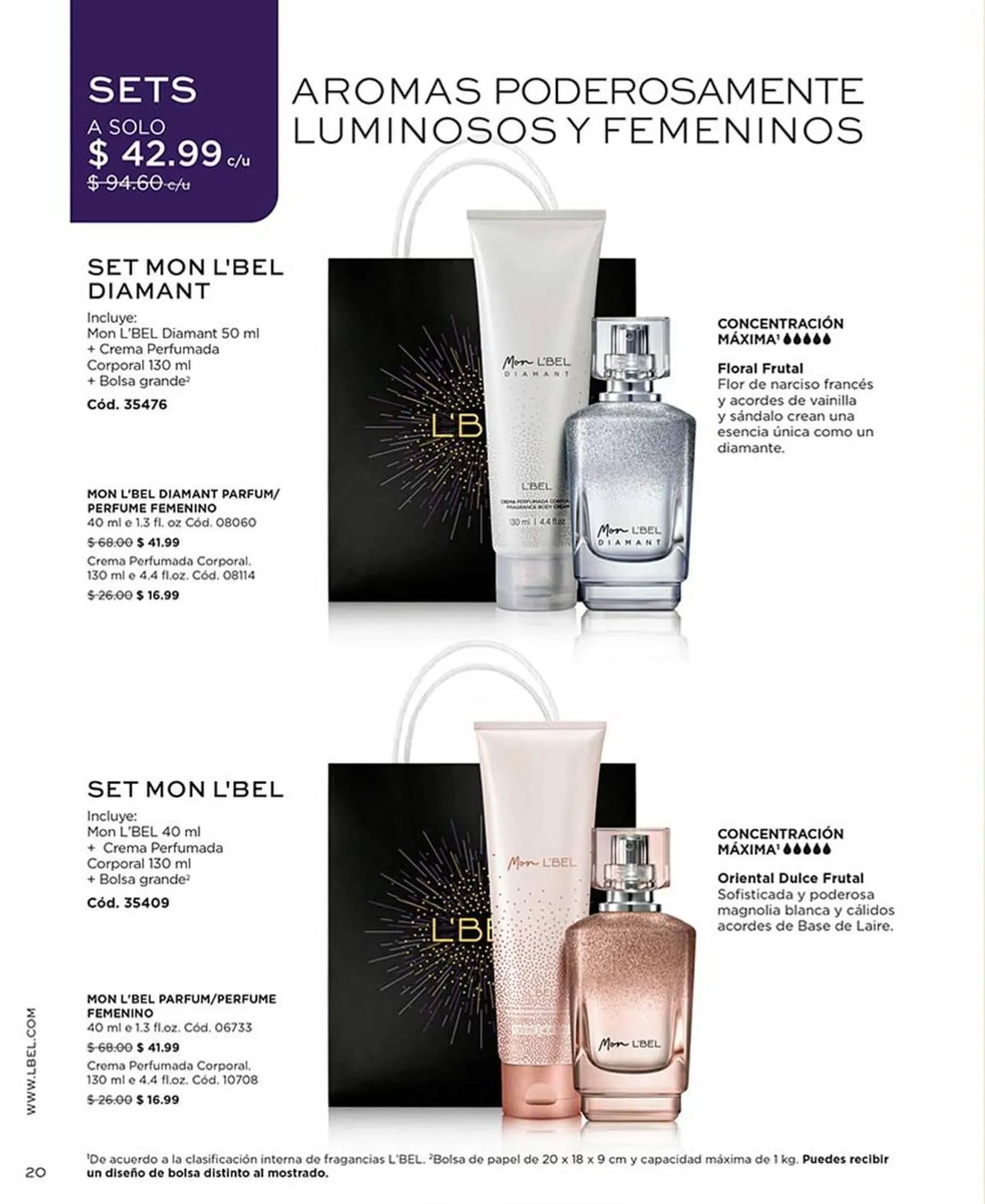 Catalogo de Catálogo L'bel 14 de abril al 10 de mayo 2026 - Pag 20