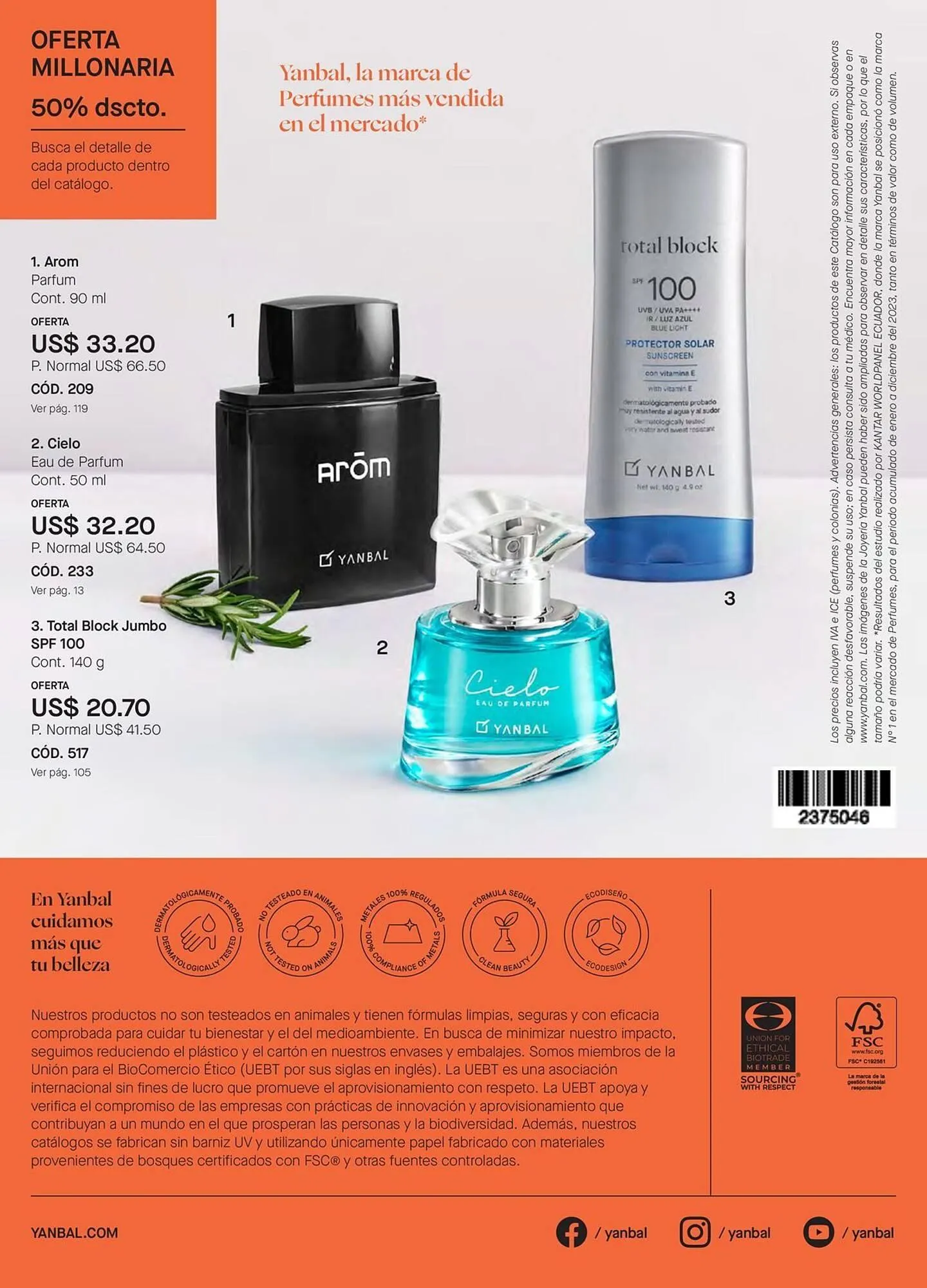 Catalogo de Catálogo Yanbal 3 de febrero al 28 de febrero 2025 - Pag 134