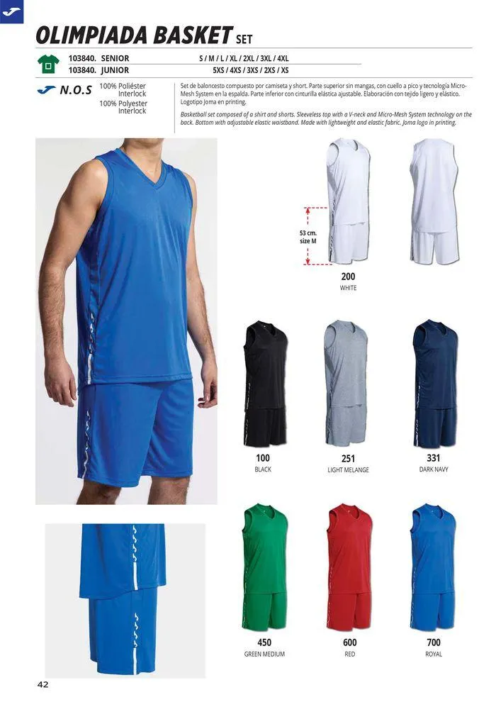 Catalogo de Teamwear Collection 2024  8 de mayo al 31 de diciembre 2024 - Pag 42